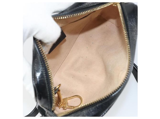 Gucci Ophidia Suede Mini Nero - vista 5