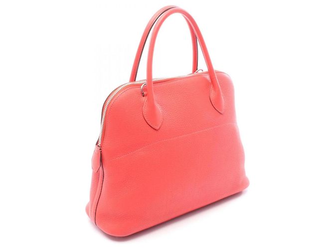 Borsa Hermès Bolide 31 rossa Rosa Rosso - vista 2
