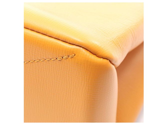 Borsa Tote Mini Shopper Louis Vuitton D'oro Arancione - vista 6