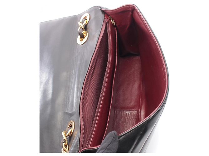 Borsa a Spalla in Pelle di Agnello Nera Chanel Nero - vista 3