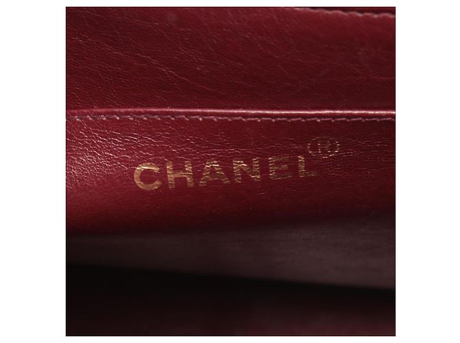 Borsa a Spalla in Pelle di Agnello Nera Chanel Nero - vista 4