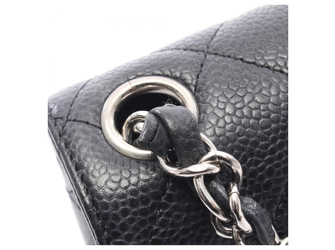 Borsa a Spalla Mini Matelassé Chanel Nero - vista 10