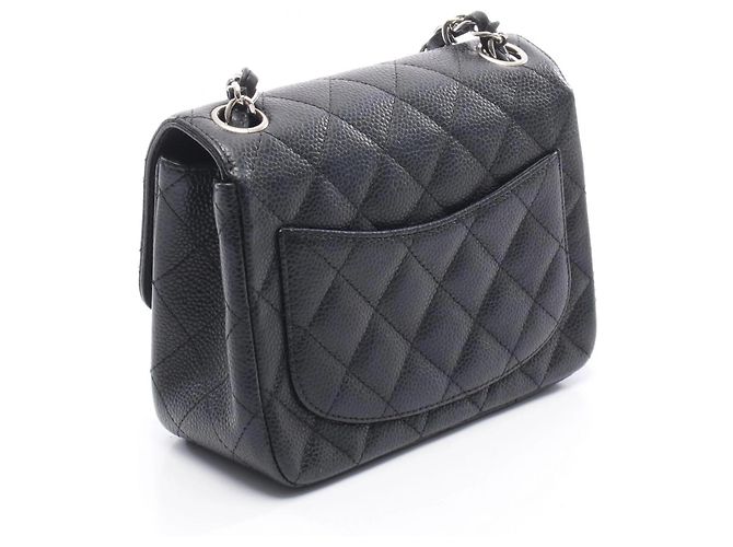 Borsa a Spalla Mini Matelassé Chanel Nero - vista 2