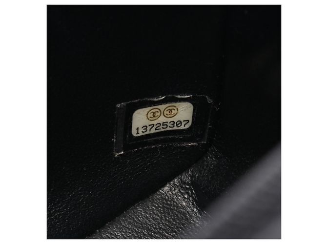 Borsa a Spalla Mini Matelassé Chanel Nero - vista 5