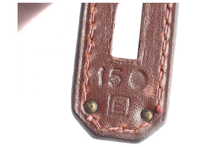 Borsa Hermès Kelly 28 Marrone Multicolore Arancione - vista 5