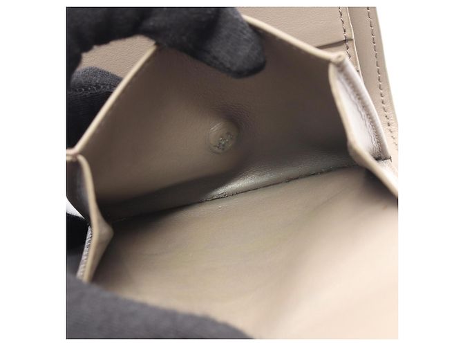 Céline Piccola wallet trifold Celine Beige - vista 6
