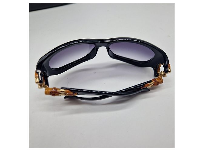 Gafas de sol Gucci Bamboo Negro - vista 3