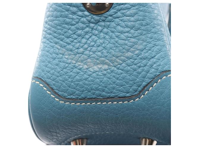 Borsa Hermès Omnibus PM Blu - vista 13