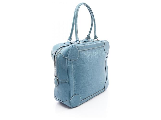 Borsa Hermès Omnibus PM Blu - vista 2