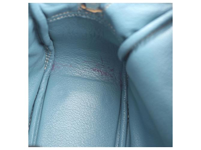 Borsa Hermès Omnibus PM Blu - vista 7