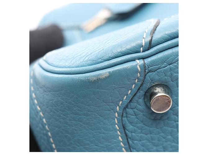Borsa Hermès Omnibus PM Blu - vista 9