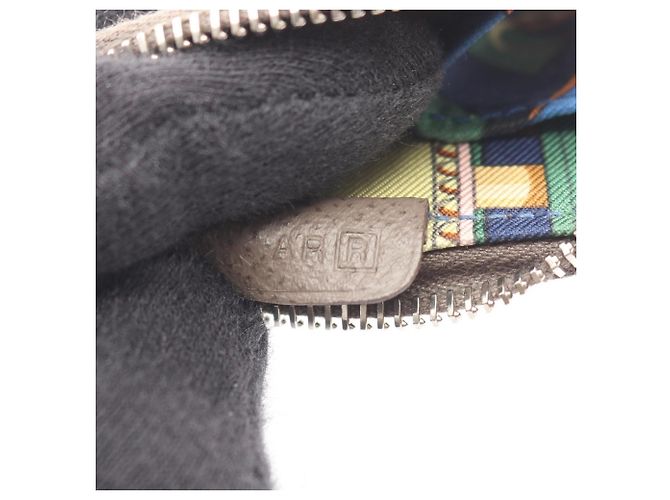 Billetera compacta mini Azap Silkin de Hermès con monedero Castaño Gris - vista 5