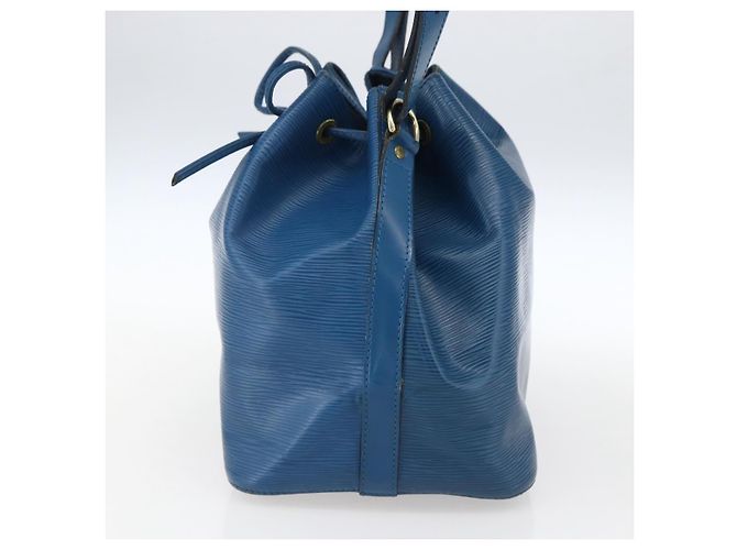 Louis Vuitton Noe Epi Leather Petit Noé Blu - vista 4