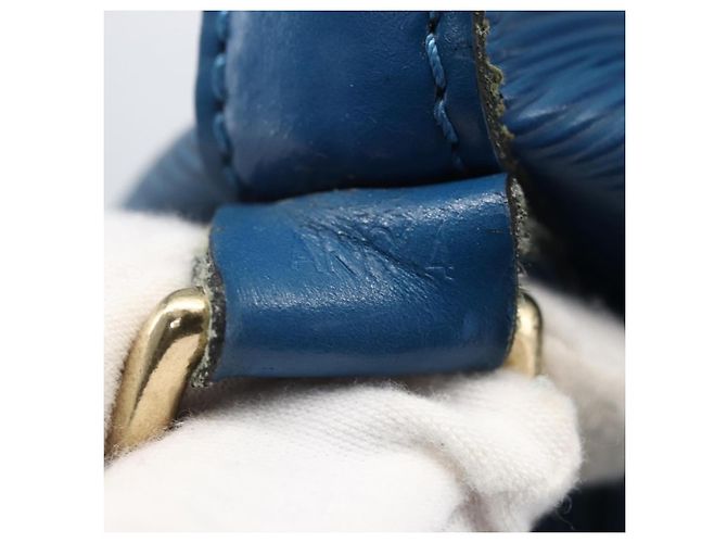 Louis Vuitton Noe Epi Leather Petit Noé Blu - vista 6