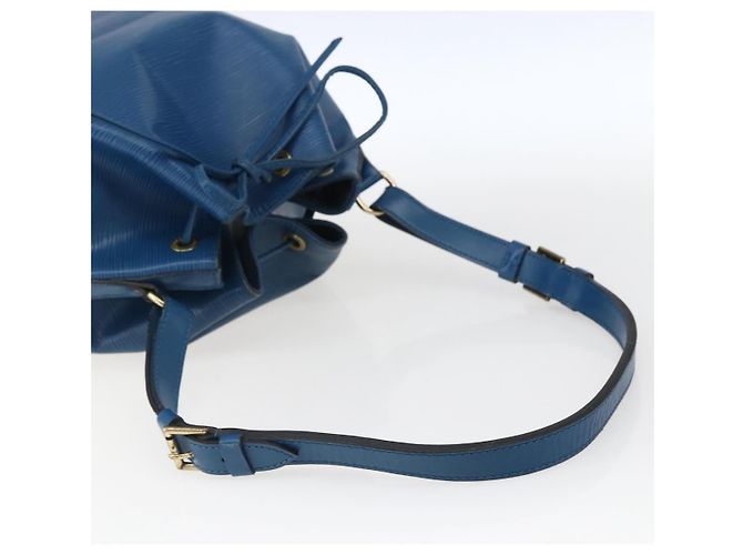 Louis Vuitton Noe Epi Leather Petit Noé Blu - vista 7