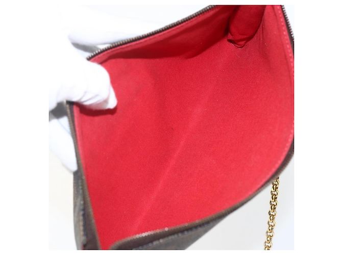 Louis Vuitton Sophie Damier Ebene Marrone - vista 5