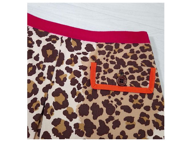 Moschino Cheap And Chic Minigonna leopardata Moschino vintage anni '90 - vista 5