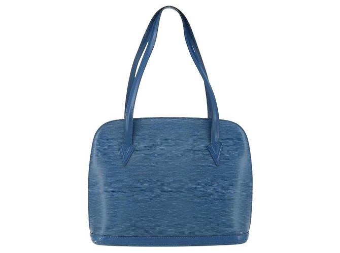 Louis Vuitton Lussac Epi Leather Blu - vista 2