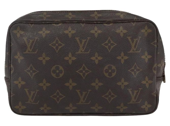 Trousse Toilette Monogram in Tela Louis Vuitton 23 Marrone - vista 2