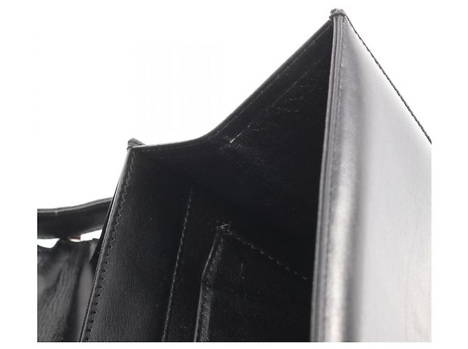 Céline Borsa a Spalla in Pelle Celine Nero - vista 12