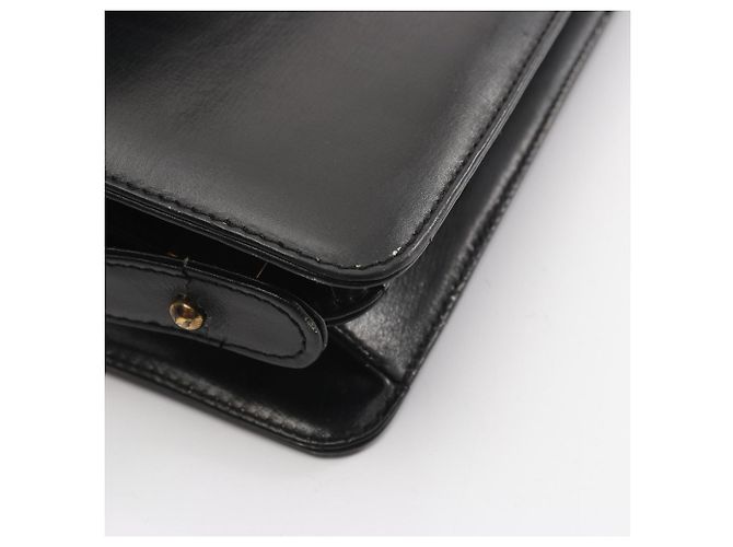 Céline Borsa a Spalla in Pelle Celine Nero - vista 8