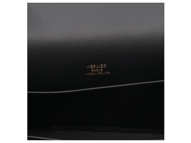 Hermès Geta Schultertasche von Hermes Schwarz - Ansicht 4