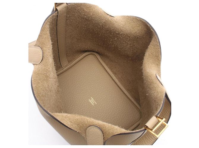 Hermès Picotin Lock PM Handtasche Beige - Ansicht 3
