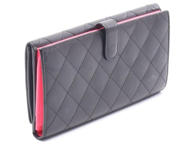 Cartera larga bifold Chanel Cambon Line Negro - vista 2