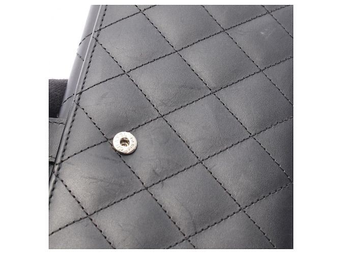 Cartera larga bifold Chanel Cambon Line Negro - vista 8