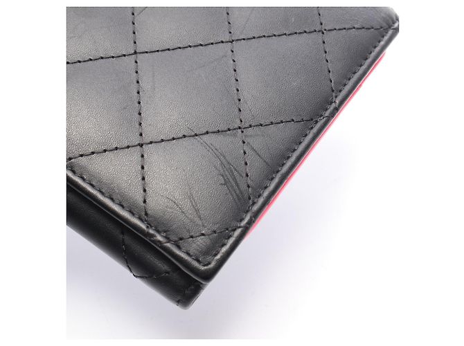Cartera larga bifold Chanel Cambon Line Negro - vista 9