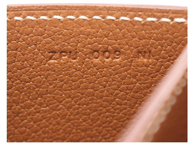 Borsa a Spalla/Mano Hermès Hermès Perspective Cavaliere 21 Marrone D'oro - vista 5