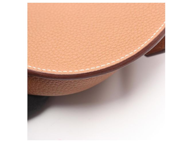Borsa a Spalla/Mano Hermès Hermès Perspective Cavaliere 21 Marrone D'oro - vista 7