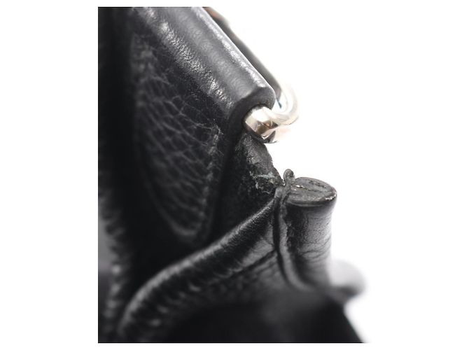Borsa a Spalla Hermès Evelyn 3 Trois GM Nero - vista 6