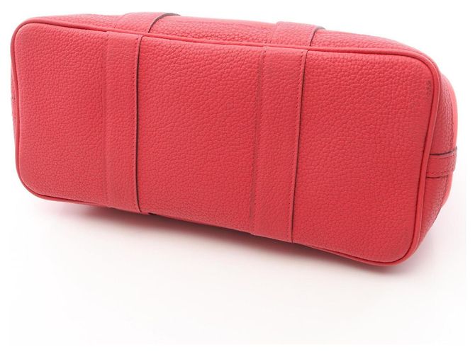 Borsa Tote Hermès Garden Party TPM Rosso - vista 9