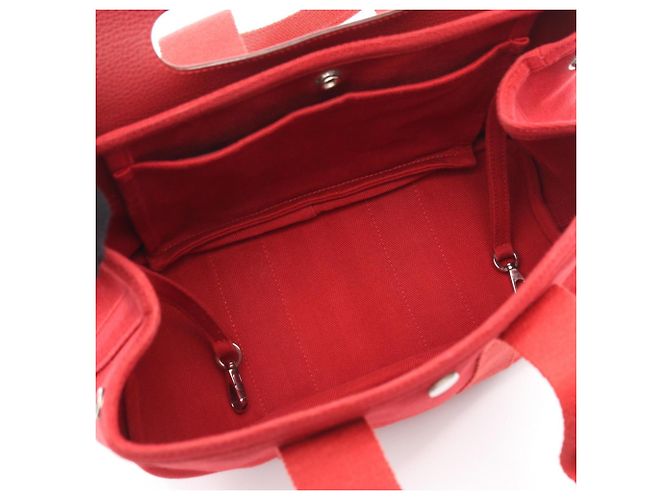 Borsa a mano Hermès Valparaiso PM Rosso - vista 3