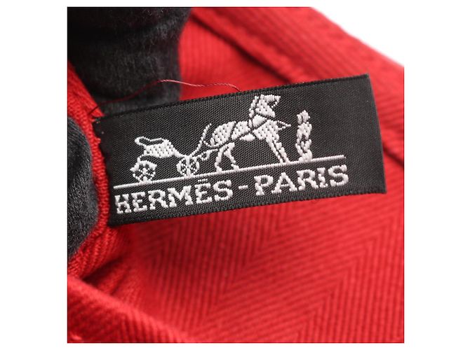 Borsa a mano Hermès Valparaiso PM Rosso - vista 4