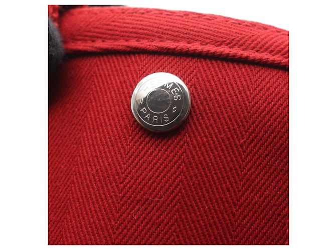 Borsa a mano Hermès Valparaiso PM Rosso - vista 7