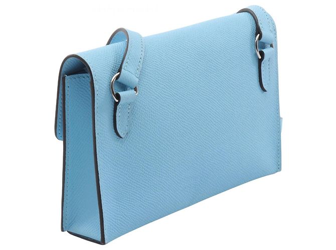 Borsa a Spalla Nap To Go Hermès Blu Blu chiaro - vista 2
