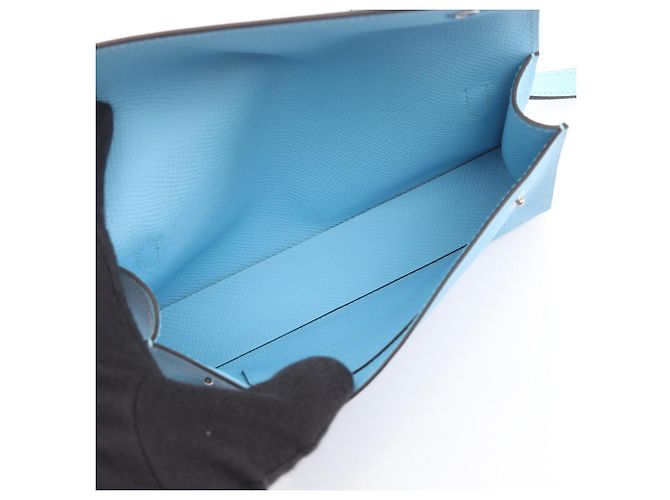 Borsa a Spalla Nap To Go Hermès Blu Blu chiaro - vista 3