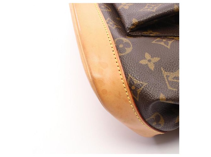 Zaino/borsa Louis Vuitton Montsouris GM Marrone - vista 11