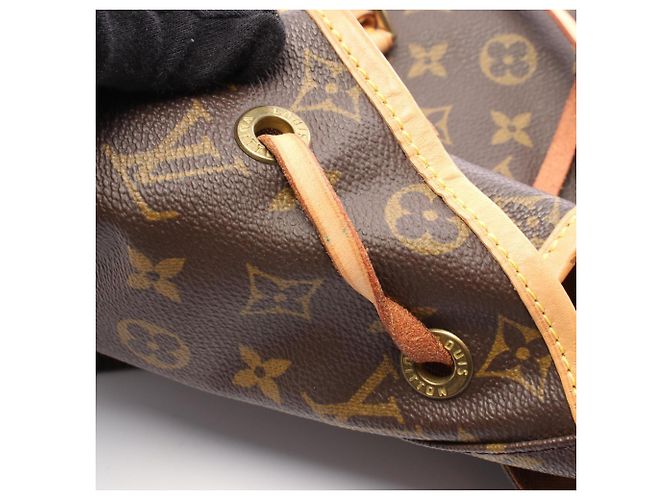 Zaino/borsa Louis Vuitton Montsouris GM Marrone - vista 8