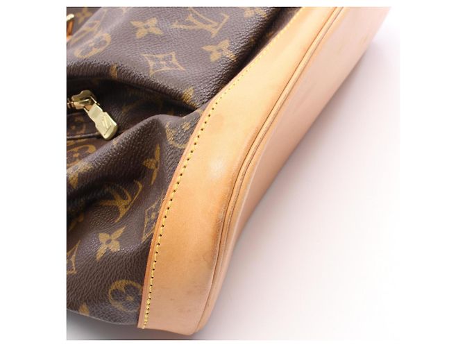 Zaino/borsa Louis Vuitton Montsouris GM Marrone - vista 9
