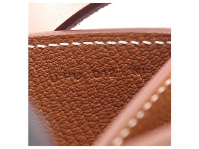 Borsa a Spalla Hermès Hermès Perspective Cavaliere 21 Marrone D'oro - vista 5
