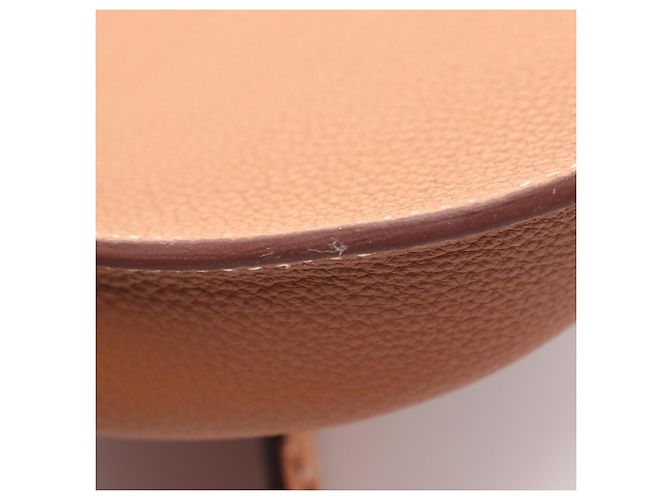 Borsa a Spalla Hermès Hermès Perspective Cavaliere 21 Marrone D'oro - vista 6