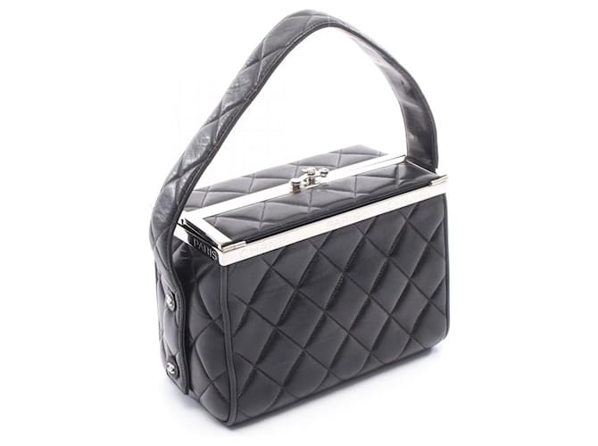 Borsa Matelassé Chanel Nero - vista 2
