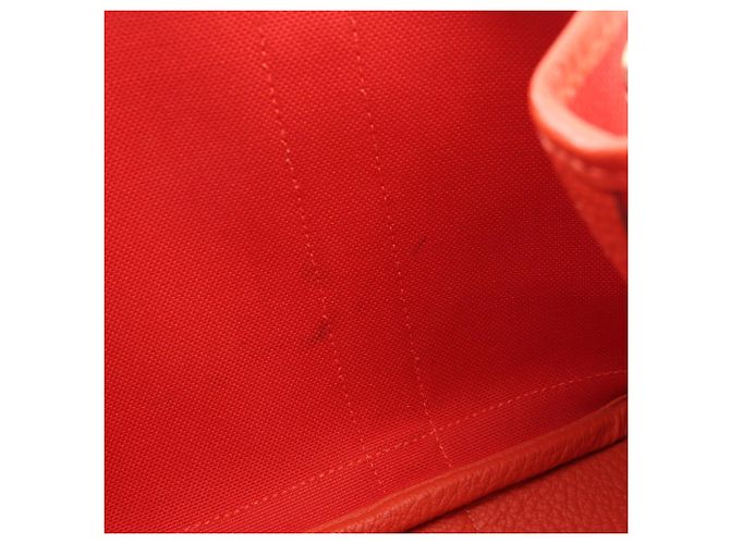 Sac Tote Hermès Garden Party TPM Rouge - vue 6