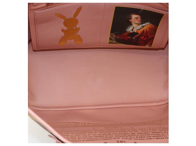 LOUIS VUITTON Masters Collection FRAGONARD Neverfull MM M43319 Auth 163469SAM Rosa - vista 10