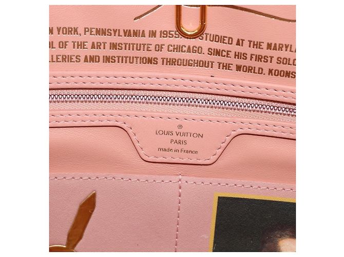 LOUIS VUITTON Masters Collection FRAGONARD Neverfull MM M43319 Auth 163469SAM Rosa - vista 19