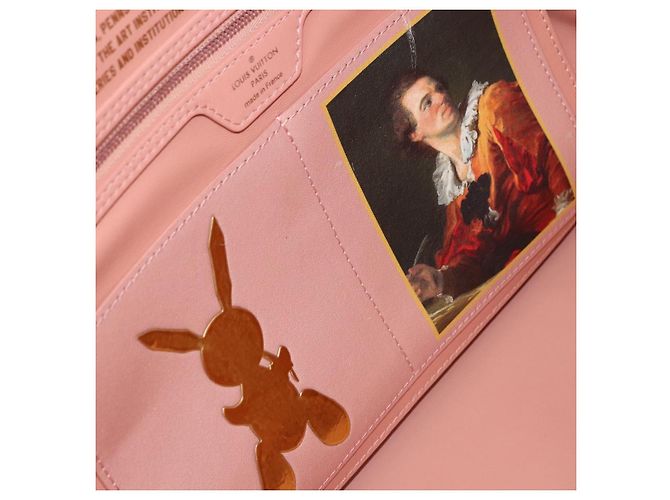LOUIS VUITTON Masters Collection FRAGONARD Neverfull MM M43319 Auth 163469SAM Rosa - vista 23