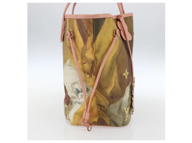 LOUIS VUITTON Masters Collection FRAGONARD Neverfull MM M43319 Auth 163469SAM Rosa - vista 3